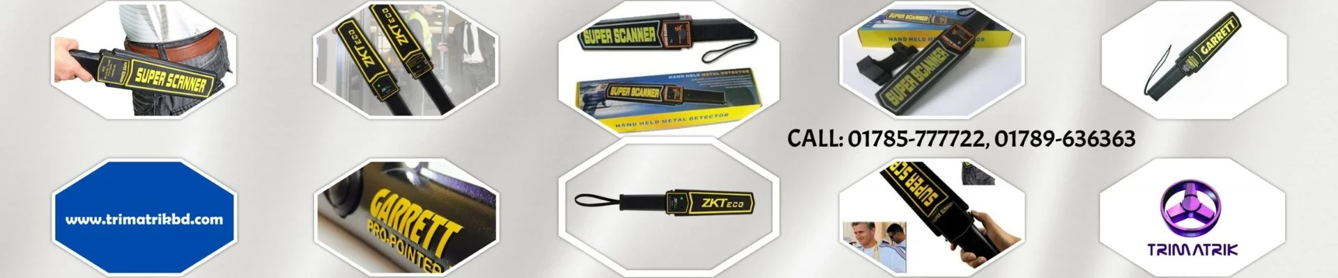 Types of Metal Detectors Available in Bangladesh